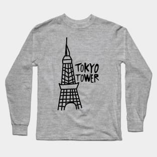 Tokyo Tower Long Sleeve T-Shirt